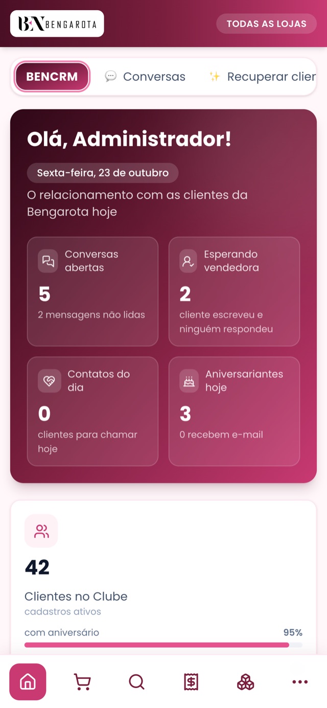 BENCRM no celular